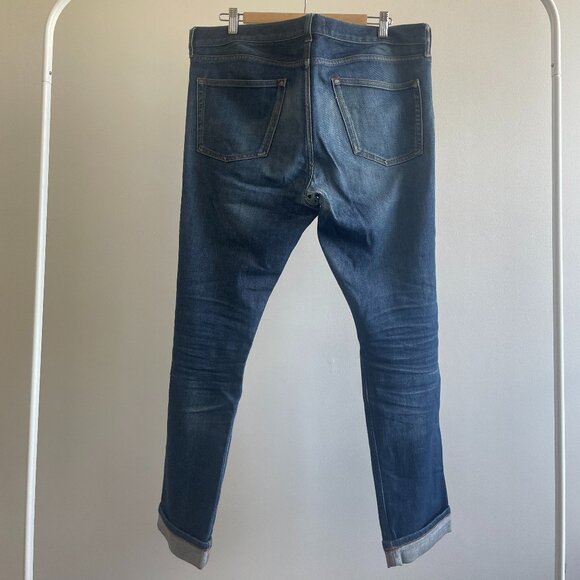Everlane - Selvedge Slim Fit - distressed/raw denim - 35/32 - Picture 2 of 4